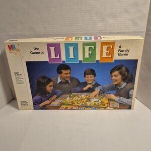 The Game of Life 1985 Milton Bradley COMPLETE Classic Family Rare Version VTG